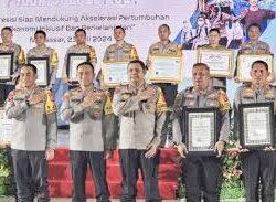 Kapolri Listyo Sigit Prabowo Beri Penghargaan IKPA Sempurna Kepada Polres Barru