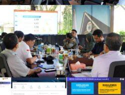 Persiapkan FGD Penilaian Interviu Evaluasi SPBE, Tim Koordinasi Pemprov Sulbar Lakukan Briefing