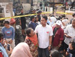 Agenda Kampanye Padat, Seto Sempatkan Kunjungi Korban Kebakaran di Kelurahan Gaddong, Makassar