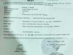 Diduga Mobilisasi RT/RW, Tim Hukum Seto-Rezki Resmi Laporkan Oknum ASN di ke Bawaslu Kota Makassar