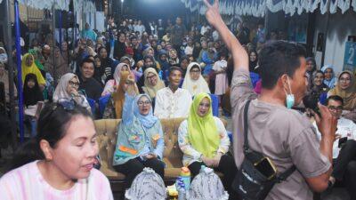 Kampanye Bareng Rezki, Fatmawati: Kalau Pilih Andalan Hati Maka Pasti Sudah SEHATI