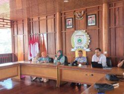 Sekretariat DPRD Sulbar Terima Kunjungan Bank BNI Cabang Mamuju