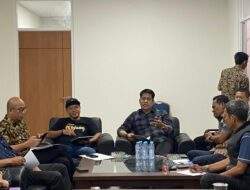 Sekretaris DPRD Sulbar Gelar Rapat Mantapkan Launching Gedung Baru DPRD