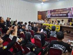 Jalin Silahturahmi, Sebelum Press Release Akhir Tahun 2024, Kapolres Wajo Ajak Wartawan Makan Siang