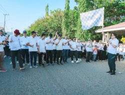 Bupati Barru Lepas Jalan Sehat Hari Jadi Provinsi Sulsel ke-355 di Barru, Pecahkan Rekor MURI
