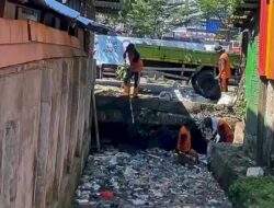 Curah Hujan Tinggi, Dinas PU Makassar Lakukan Normalisasi Drainase