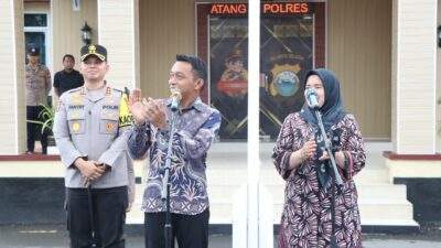 Polres Sidrap Raih Peringkat Pertama Survei IKM, Bupati Terpilih Syaharuddin Alrif Ucapkan Selamat