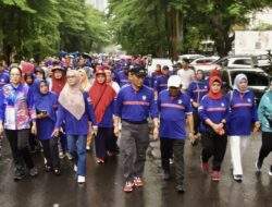 Jalan Sehat, Pj Gubernur Sulsel Prof Zudan Banjir Ucapan Selamat dan Terima Kasih