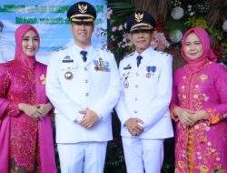 Pasangan Bupati – Wakil Bupati Pangkep, Muhammad Yusran Lalogau- Abd Rahman Assagaf Resmi Dilantik