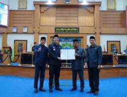 DPRD Pangkep Gelar Sidang Paripurna Pengumuman Pemberhentian dan Penetapan Bupati-Wakil Bupati Terpilih