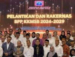 Wakil Gubernur Sulbar, Salim S Mengga Lantik Pengurus BPP KKMSB periode 2024-2029