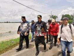 Pj Gubernur Prof Fadjry Djufry Kunjungi Korban Terdampak Banjir di Maros, Siapkan Bantuan Benih untuk Petani Jika Terjadi Puso