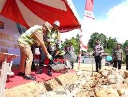 Gubernur Sulbar SDK Hadiri Ground Breaking Perumahan Bersubsidi Bagi PNPP Polda Sulbar