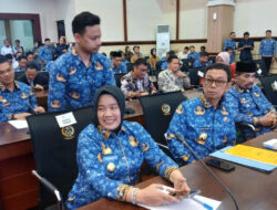 Wabup Sidrap Nurkanaah Nurkanaah Hadiri Pengukuhan Kepala OJK Sulselbar