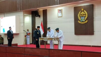 Dilantik Gubernur Sulsel, Paris Yasir dan Islam Iskandar Resmi Jabat  Bupati dan Wakil Bupati Jeneponto Periode 2025-2030