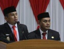 Rapat Paripurna DPRD Parepare Dengan Agenda Pidato Wali Kota Parepare Wali Kota Tasming Hamid