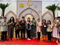 Pererat  Hubungan Antar Umat Beragama, Wakil Gubernur Sulawesi Selatan, Fatmawati Rusdi, Terima Kunjungan PGI Pada Momen Idul Fitri