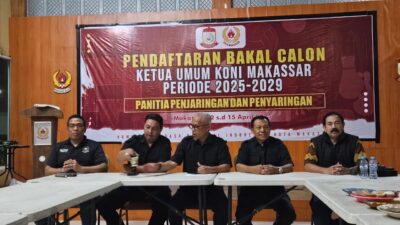 Pilih Ketua Baru, KONI Makassar Gelar Musorkot Luar Biasa 26 April Ini