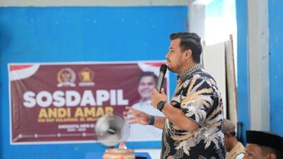 Andi Amar Sosialisasikan Pengamalan Nilai-Nilai Pancasila dalam Ekonomi Rakyat di Kabupaten Pangkep