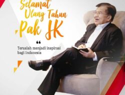 Ini Resep Sehat Ala JK di Ulang Tahunnya ke 83