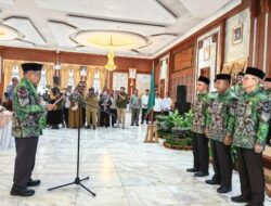 Lantik Pengurus DMI Kalimantan Selatan, Jusuf kalla: Masjid Harus Meningkatkan Kemakmuran dan Kebaikan Jamaahnya