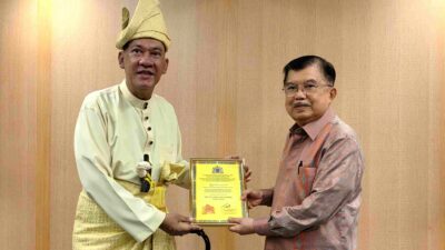 Jusuf Kalla Harap Kampus UMI Makassar dan NUS Singapura Kerja Sama Soal Riset Warisan Maritim Singapura dan Sulawesi