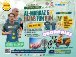 Sambut Tahun Baru Islam, Al-Markaz Gelar Hijab Fun Run Meriah