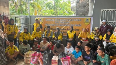 Rayakan Tahun Baru Islam , KPPG Golkar Makassar Aksi Nyata: Berbagi Kebaikan di Panti Asuhan Anugrah dan Masjid Syuhada