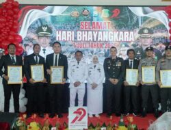 Sinergi Antar Lembaga, Bupati Sidrap Pimpin Peringatan Hari Bhayangkara ke-79