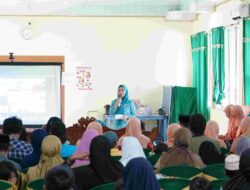 Ketua TP PKK Sidrap Haslindah Syaharuddin Apresiasi Kegiatan Lebaran Yatim dan Difabel