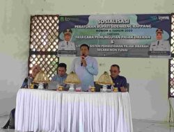 Pemkab Sidrap Gencarkan Sosialisasi Perbup Pajak Daerah Tahun 2025