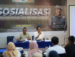Satpol PP Kota Makassar Gelar Sosialisasi Kewaspadaan Dini Potensi Konflik