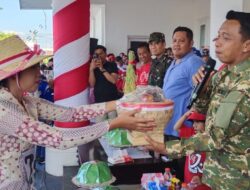 Pertama Kali Rujab Bupati Sidrap di Padati Warga, Saksikan Peserta Gerak Jalan. HUT RI KE-80
