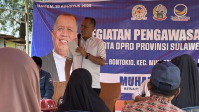 Legislator DPRD Sulsel Muhammad Sadar Gelar Pengawasan di Pangkap, Warga Soroti Jalan Rusak dan Drainase
