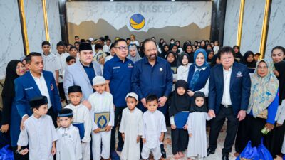 Surya Paloh Bangga Lihat Kantor Nasdem Sulsel, Minta DPW se-Indonesia Jadikan Contoh