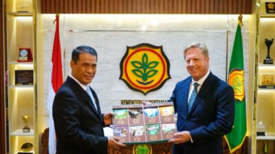 Menteri Pertanian Selandia Baru Kagum dengan Langkah Swasembada Pangan Indonesia