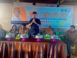 Anggota DPRD Wajo Dirga Dwi Putra Ashar Serap Aspirasi Warga Dapil V di Kecamatan Sajoanging