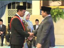 Mentan Amran Terima Anugerah Bintang Mahaputra Adipurna dari Presiden Prabowo
