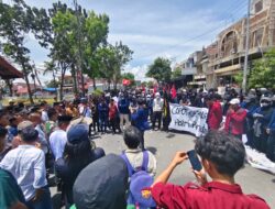 Aksi Unjuk Rasa Mahasiswa di Sidrap Berlangsung Kondusif, Aspirasi Disampaikan ke Pusat