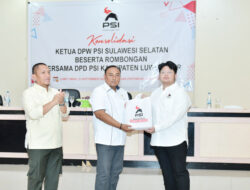Bupati Irwan Bachri Puji Muammar Gandi Pimpin PSI Sulsel: Simbol Anak Muda dari Timur yang Berani