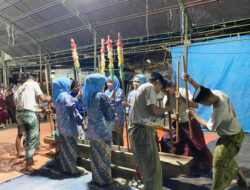 Warga Padangloang Alau Rayakan Tradisi Mappadendang Bersama Bupati Sidrap