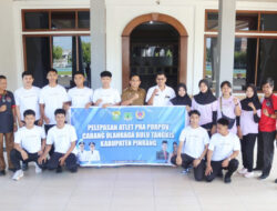 Wabup Pinrang Lepas Kontingen Bulu Tangkis Menuju Pra Porprov Sulsel 2026