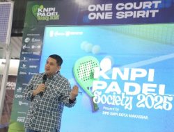 Wali Kota Munafri Buka Kompetisi KNPI Padel Society 2025 di Makassar