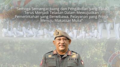 Hari Satpol PP, Kasatpol PP Makassar: Disiplin dan Dedikasi Kunci Makassar Mulia