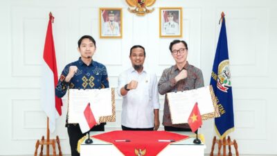 BUMD Sulsel Gandeng Vingroup, Gubernur Andi Sudirman Sulaiman: Langkah Penting Transisi Energi Hijau