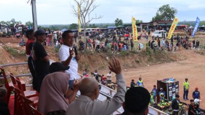 Sirkuit Motocross RST Bupal Hadir, Sidrap Perkuat Olahraga dan Wisata