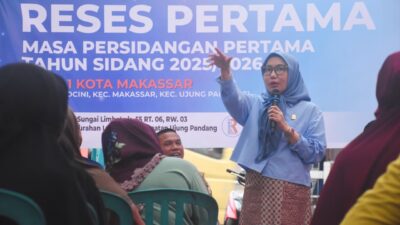 Anggota DPRD Rezki Serap Keluhan Warga Ballaparang Soal Infrastruktur dan Air Bersih