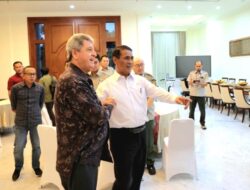 Mentan Amran Serius Membahas Pangan Untuk Rakyat Palestina