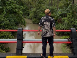 Pastikan Aliran Air Lancar, Tasming Hamid Pantau Jembatan dan Sungai di Bacukiki