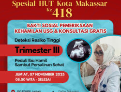 RSUD Makassar Gelar Operasi Katarak Hingga Pemeriksaan Kesehatan Gratis di HUT 418